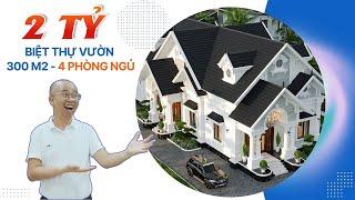 Đẳng Cấp Biệt Thự Vườn 2 Tỷ: Mẫu Nhà Mái Thái Tân Cổ Điển Độc Nhất Tại Cà Mau | Kisato