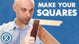 Make your own try-squares for woodwork.