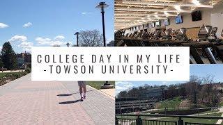 College Day in My Life Vlog (Towson University) | Camryn Hope