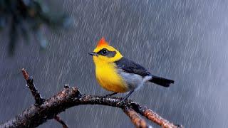 Serene Piano with Birds and Rain ️️️ Relaxation Music to Calm Your Mind and Soul ️