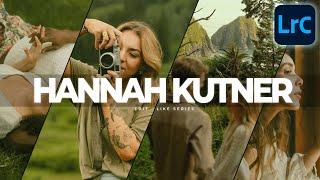 How to Edit Portraits Like Hannah Kutner @WildFaithPhoto in Lightroom Classic Tutorial Free Preset