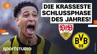 VfB Stuttgart – Borussia Dortmund Highlights | Bundesliga, 28. Spieltag Saison 2022/23 | sportstudio