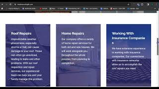 Website Analysis Video for Blue Line Roofing and Construction