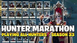 SEASON 33 HUNTER MARATHON IDENTITY V