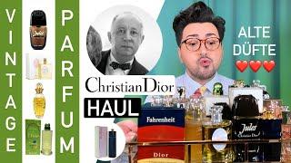 Vintage PARFUM Haul - Christian Dior ️‍ Old Batches 🫠
