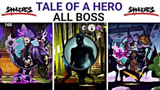 Shades: Shadow Fight Roguelike [TALE OF A HERO EVENT] All Boss