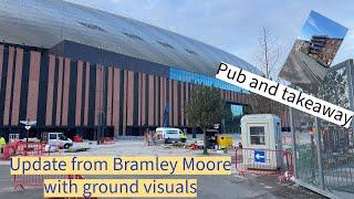 New Everton FC stadium bramley moore  03-12-24