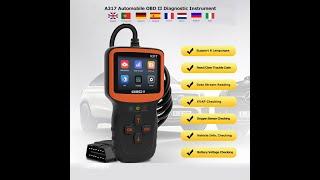 V317 OBD II Reader Car Trouble Code Reader  Battery Tester Diagnostic Tool