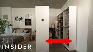 We Tried A Smart Expanding Walk-In Closet For Small Spaces