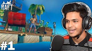 SURVIVING ON RAFT | RAFT SURVIVAL HINDI #1