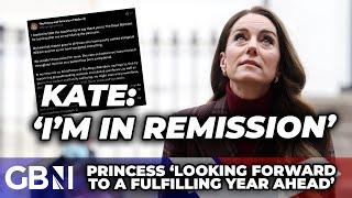 BREAKING: Princess Kate announces cancer is 'in REMISSION' with CRYPTIC message on return to duties