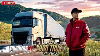  Exploring Europe: ETS 2 Live Stream with AJ The Ace Gaming! | TruckersMP Live | #live India