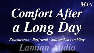 [M4A] Boyfriend's Comfort After a Long Day (Rambling + Breathing) || ASMR RP