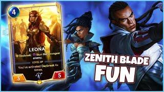 Lucian Leona Zenith Blade Fun! | LoR Targon Deck