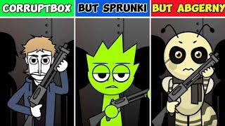 Mix of CORRUPTBOX vs CORRUPTBOX but SPRUNKI vs CORRUPTBOX but ABGERNY Monster VOICE From Incredibox!