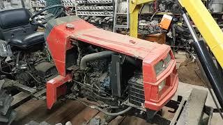 Як поставити двигун  Kubota D1105 на мінітрактор Mitsubishi MT16?