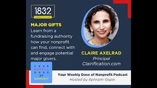 Major Gifts with Claire Axelrad