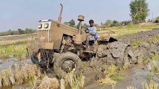 swaraj tractor stuck in mud | rajesh eslavath