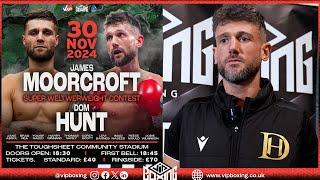 DOM HUNT CHATS TO US AHEAD OF HIS COMMONWEALTH ELIMINATOR TOMORROW AGAINST VIP'S JAMES MOORCROFT