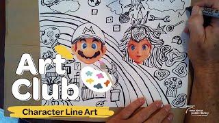 Art Club: Doodle Line Art for Kids