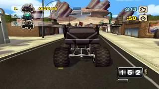 Cars Mater National Hi Ostane - Mod Gameplay: Ginormous (monster_truck_waypoint_race # 1)