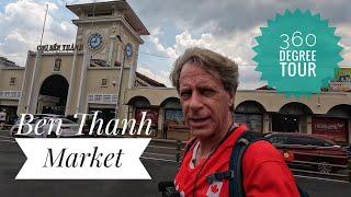 A Walk Through Saigon's Ben Thanh Market in 360 Video