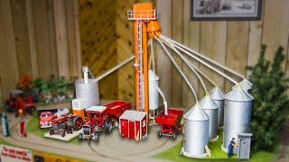 Scale Model Grain Handling System - Moves real grain!