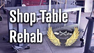 Shop Table Rehab - Part#3 | Gold Member Garage