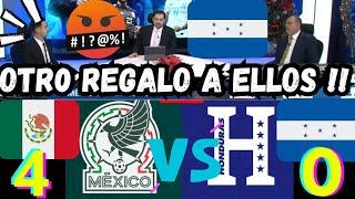 HONDUREÑOS ARDIDOS VS MEXICO ! LOS AYUDARON NO ES JUSTO OTRA VEZ  ! MEXICO GOLEA A HONDURAS !