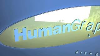 HumanGraphics Logo 3D prueba #1