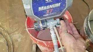 Graco X7 Magnum Spray Gun HOW TO