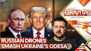 Russian Drones Smash Odesa as Trump Halts Arms Aid to Ukraine | GRAVITAS LIVE