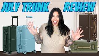 Is the July Carry On Trunk Worth It? in-depth review + packing