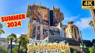 Disney California Adventure Walkthrough- Summer 2024 at the Disneyland Resort!