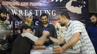 Adeel sulahri  vs Masroor cheema __heavyweight category Arm wrestling Rabwah