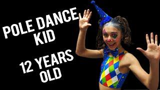 Pole Dance Kid 12 Years Old Klaudia Stawiarz | Pole Dance Show