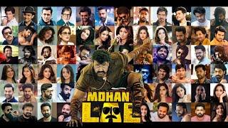 Top Celebrities About Superstar Mohanlal | Mashup | 100 Indian Celebrities About Lalettan