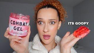 TRYING A VIRAL TIKTOK HAIR GEL | PINK COMBAT GEL