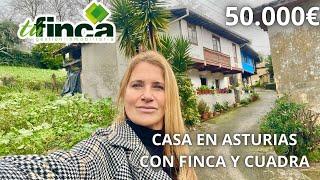 Casa en Asturias con cuadra y finca | 50.000€