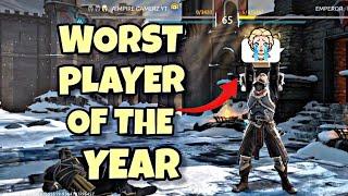 Ngl he is the worst player of 2023 | Happy new year guys  Shadow fight 4 arena