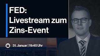 FED ZINSENTSCHEID LIVE | Showdown für DAX, Bitcoin und Aktien