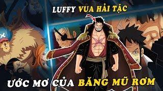 Ước mơ của 10 thành viên băng mũ rơm trong One Piece - Luffy trở thành vua hải tặc