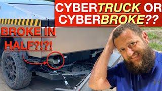 Tesla CyberTRUCK or CyberBROKE?? The TRUTH About Cybertruck Frame Snapping In Half!!!