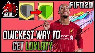 FASTEST WAY TO GET LOYALTY IN FIFA 20 ULTIMATE TEAM | FULL LOYALTY IN 10 MINUTES (PS4/XBOX/PC)