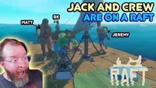 We have to go back! Jack, BK, Matt, and Jeremy play RAFT!