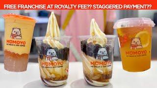 Free franchise fee at royalty fee? at staggered terms of payment?? DESSERT SHOP BUSINESS