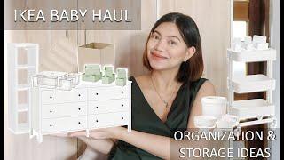 IKEA BABY STORAGE ORGANIZATION HAUL | NESTING |