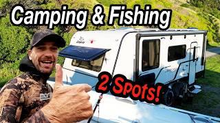 Fishing & Camping in Marlborough - Mussels, Crayfish, Big Pregnant Shark!