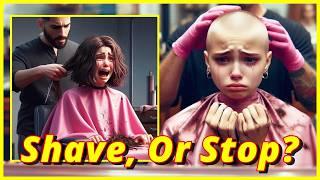 Haircut Stories - Mom, Please Don’t Shave My Head Bald! Say Goodbye to Your Hair!