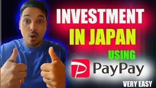 How to open securities Account in pay pay .Investment in Japan Using Pay Pay.